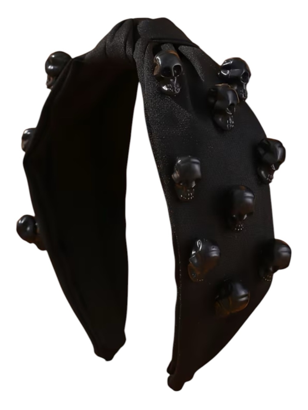Black Skull Headband
